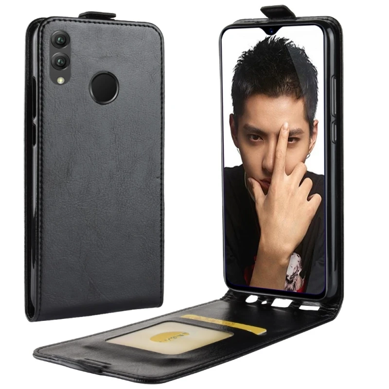 

for Huawei Honor 8X Business Style Vertical Flip Leather Protective Back Cover Case for Huawei Honor 8X with Card Slot