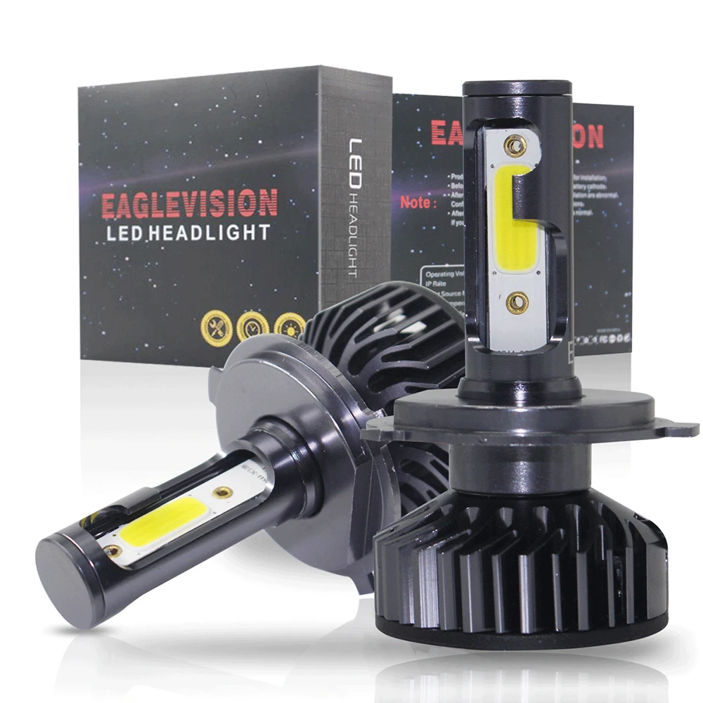 

2PCS H4 H7 H8/H9/H11 9005 9066 H1 1500W 225000LM DOB LED Conversion Headlight Bulbs KIT 6000K White car styling