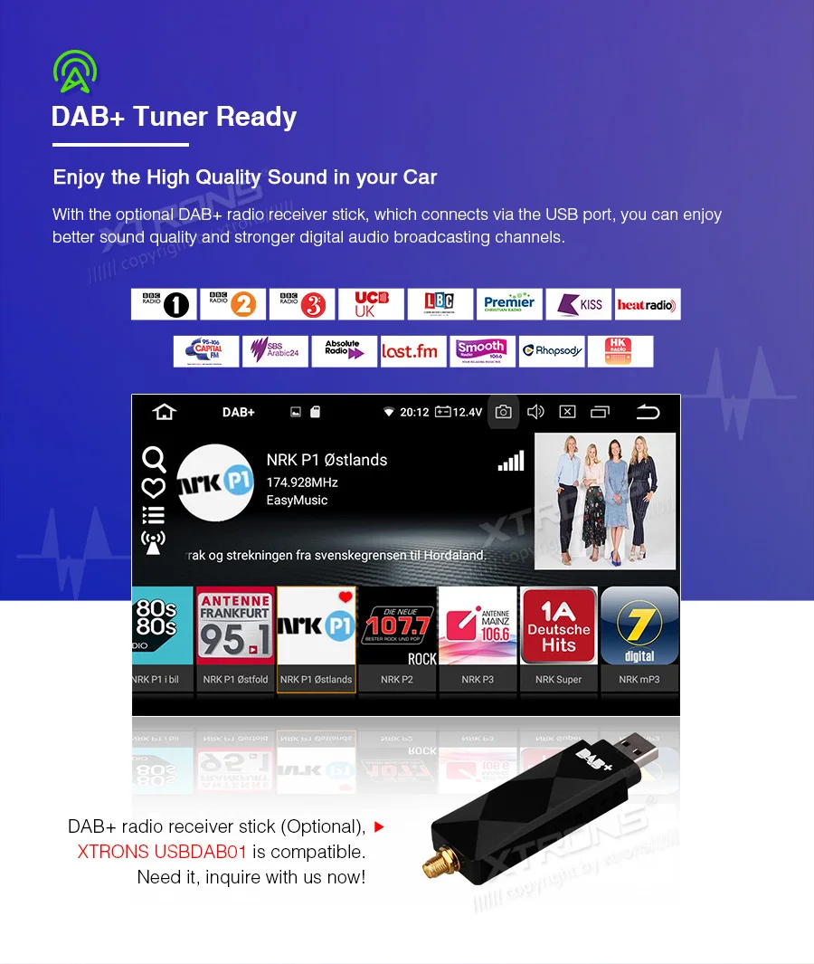 Flash Deal XTRONS 7" Android 9.0 Octa Core 4GB RAM 32GB ROM Car DVD Player GPS Navigation for Audi A4 S4 B6 B7/RS4 2002-2008 for SEAT Exeo 14