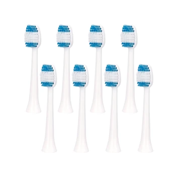 

New 8pcs Toothbrush Heads for AZDENT G8 Sonic Electric Toothbrush Replacement Tooth Brush Heads Deep Cleaning Adults Oral Care