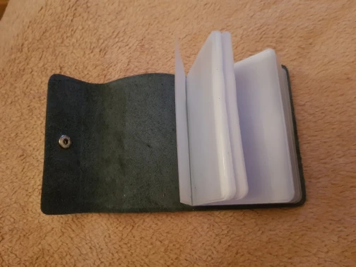 Genuine Leather Card Holder Business Credit Card Holder Men Wallet Case Bank Card id Holders cardholder for men porte carte 2019 photo review