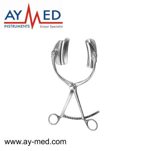 

2 pieces Collin abdominal retractors - retractor -