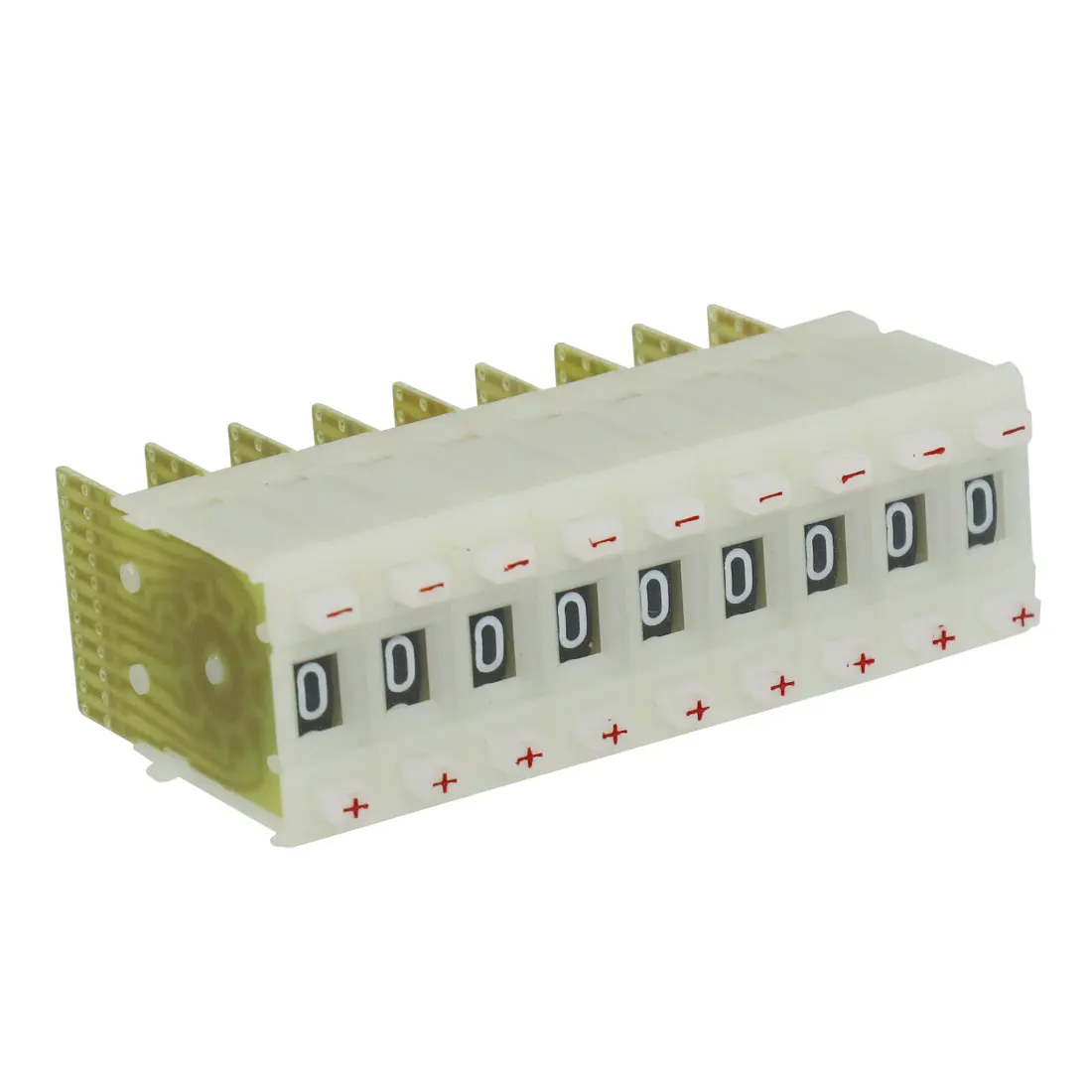 

UXCELL 10 Pcs Km2 0-9 Digital Decimal Coded Pushwheel Switches White 22Mm X 8Mm