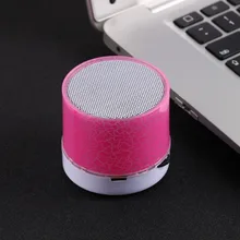 

LED Mini Wireless Bluetooth Speaker TF USB FM Portable Music Loudspeakers Hand-free call For iPhone 6 Phone PC with Mic