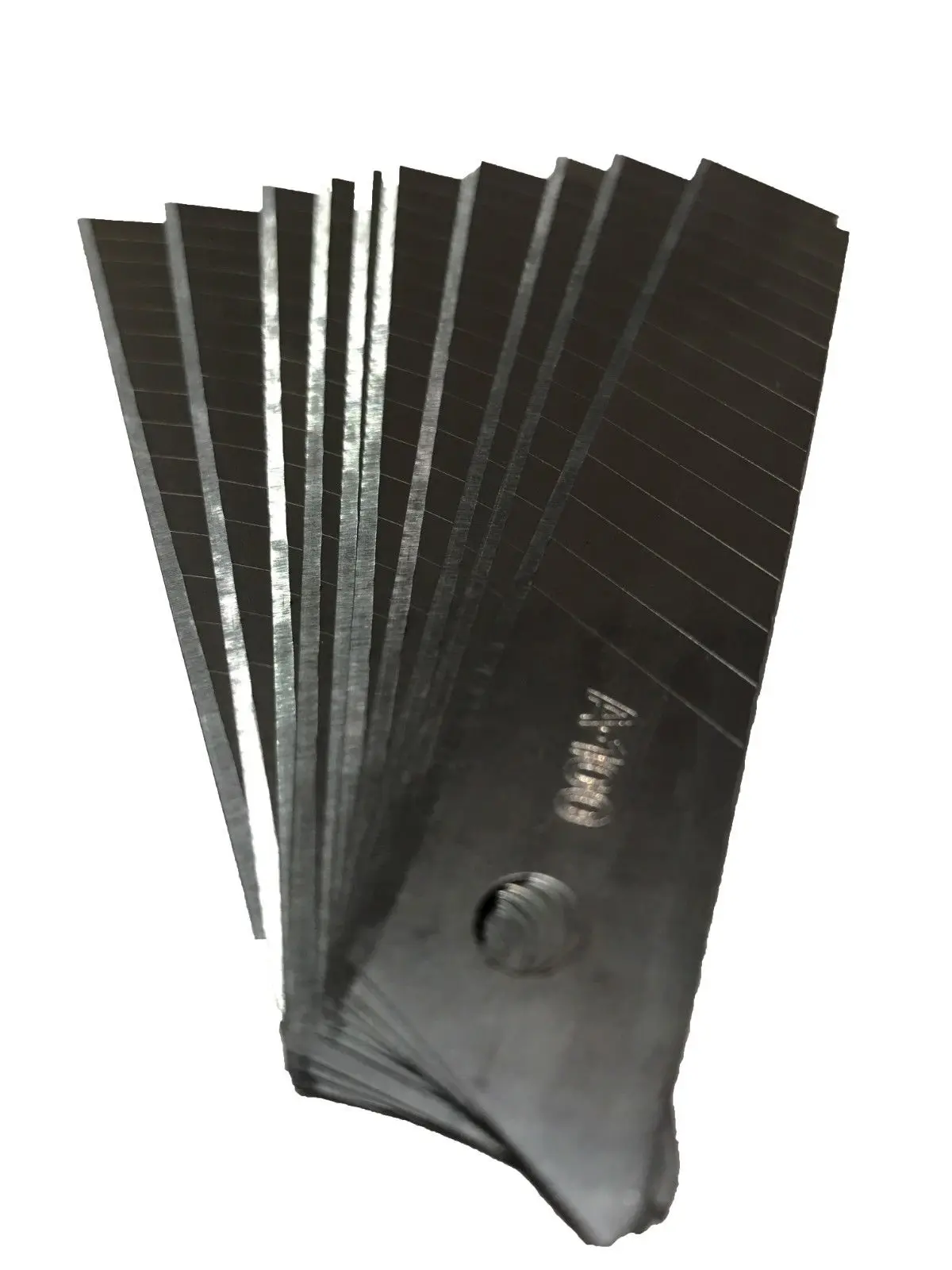 Pedaço de Lâmina Utilitário Faca Cutter Navalha Substituições 0.5 m 110x18mm 50 Box 2 Material escolar e de escritório