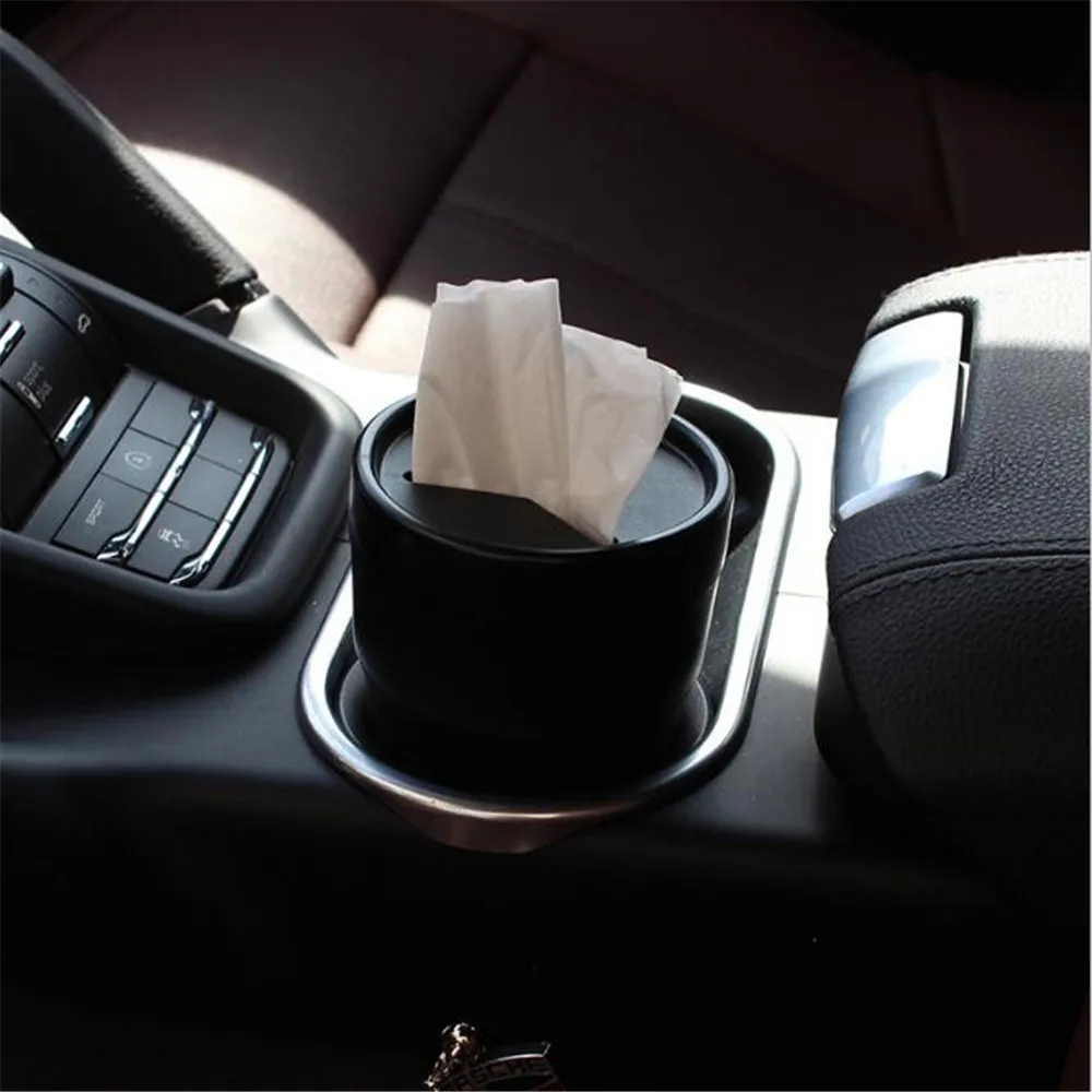 

Car-styling Car Garbage Can Car Trash Can Garbage Dust Case Holder Bin for Forester Outback Lmpreza Justy Legacy Tribeca XV XT