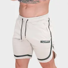 Шорты для бега с эластичной резинкой на талии быстросохнущие шорты для бега спортивные шорты свободная летняя спортивная одежда