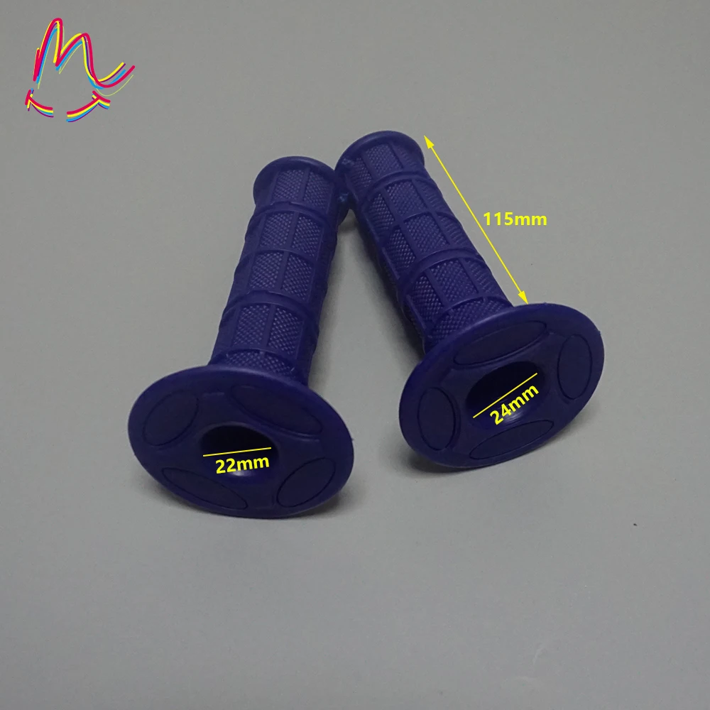 

11 Colors 22mm 7/8" Gel Rubber Handlebar Grips For CRF YZF WRF KXF KLX RMZ Pit Dirt Bike Motocross Motorcycle Enduro MX Offroad