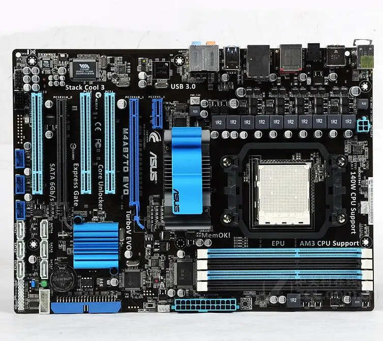 Разъем AM3 для ASUS M4A87TD EVO оригинальный AMD 870 материнская плата DDR3 USB2.0 SATA2 | Компьютеры