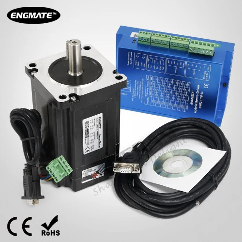 

Nema 34 Hybrid Servo Driver And 8N.m 118mm Closed Loop Stepper Motor CNC Kit