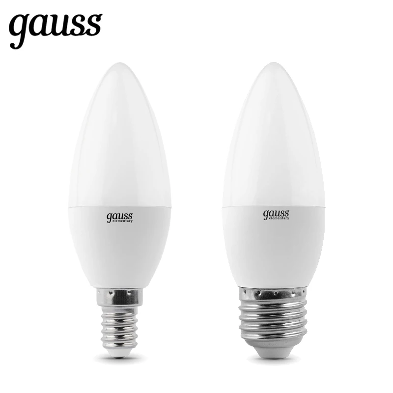  LED lamp bulb candle diode E14 E27 G45 6W 8W 10W 2700K 4000K cold neutral warm light Gauss Lampada  - 33000183967