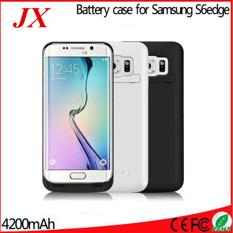 Чехол для аккумулятора Samsung Galaxy S6 edge 4200 мАч чехол зарядного устройства