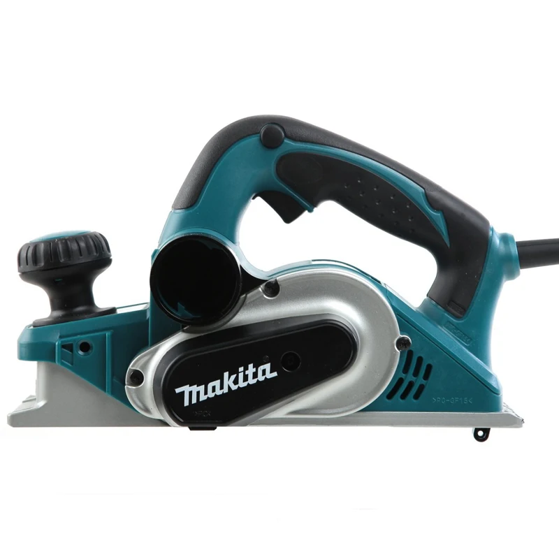 Рубанок электрический Makita KP0810 (Мощность 850 Вт, ширина строгания 82 мм, глубина строгания 0-4 мм, 16000 об/мин)