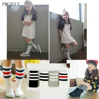 Baby boy girls Knee High Sock Cotton Fox Animal Long Socks kids 0-6Year Warm Leg Warmers Toddlers Kids sock striped Spring/Autum 4