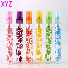 6 шт. мини-флакон с кристаллами розы 10 мл распылитель атомайзер для макияжа портативный косметический флакон