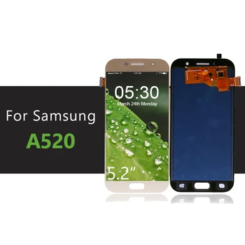 

10pcs/lot LCD Display for Samsung for Galaxy A5 2017 A520 Replacement Touch Screen Digitizer Full Assembly Free Shipping DHL EMS
