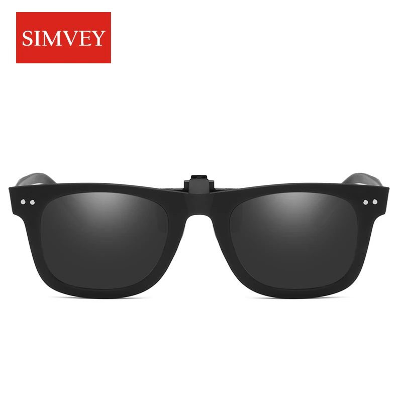 Классические поляризованные солнцезащитные очки Simvey Ретро стиль с заклепками на