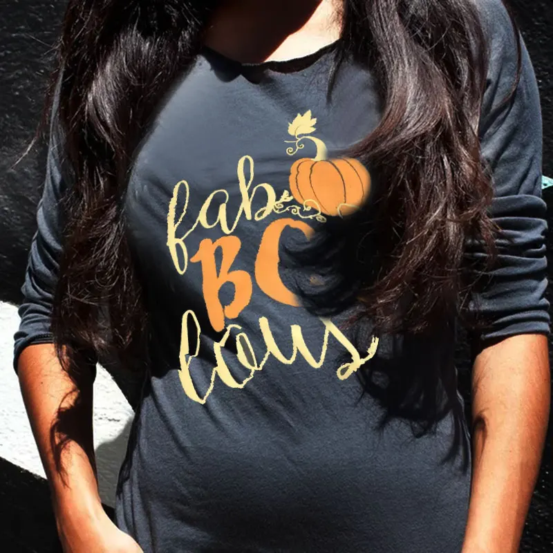 t shirt women halloween t shirt boo pumpkin print o neck long sleeve t shirt female casual gray t shirt femme ladies tops tee