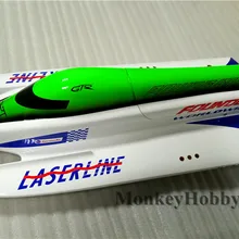 Dragon Hobby LASERLINE 700EP F1 High Speed Racing Speed Boat Flex-Internal 45° Drive W/ ESC 60A Self Righting Function RC Boat