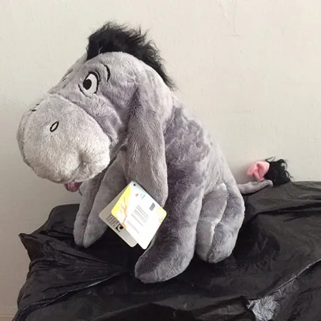  Disney Winnie The Pooh and Friend Pink Piglet pig tigger Eeyore donkey stuffed plush toy Kids Soft Doll for gift