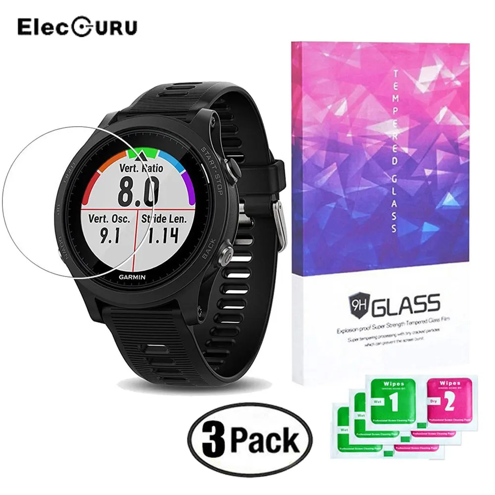 Полноэкранная защита закаленное стекло для часов Garmin Forerunner 935 9H 2.5D