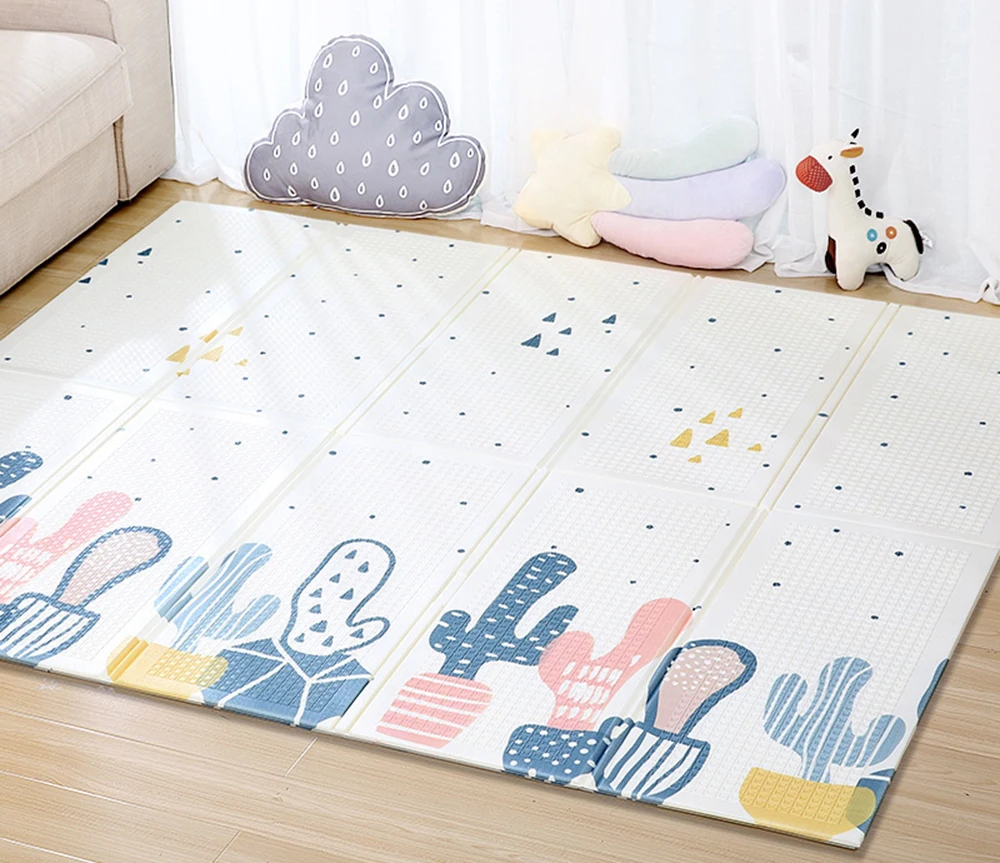 

XPE Baby Play Mat Crawling Pad Folding Thickening Environmental Protection Household Children Floor Mat