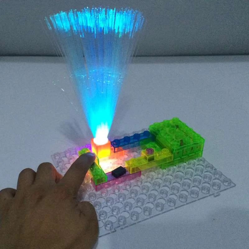 

Electronic constructor building block designer kits for kids,discover electronic science project circuit kit education Legoblock