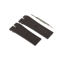 MDNEN подходит для Roger Dubuis Excalibur EX45& RDDBEX 26 мм черный ремешок для часов+ инструмент