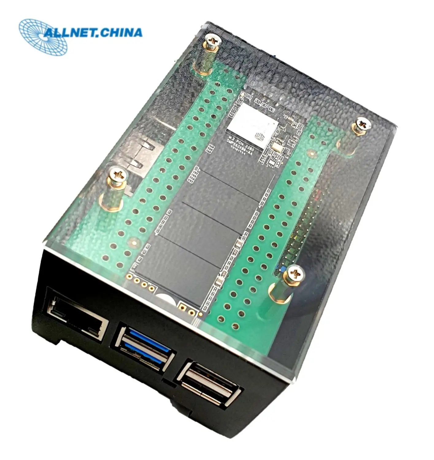 Стартовый алюминиевый корпус ecoPI для RK3399 макетная плата ROCK PI 4|Аксессуары