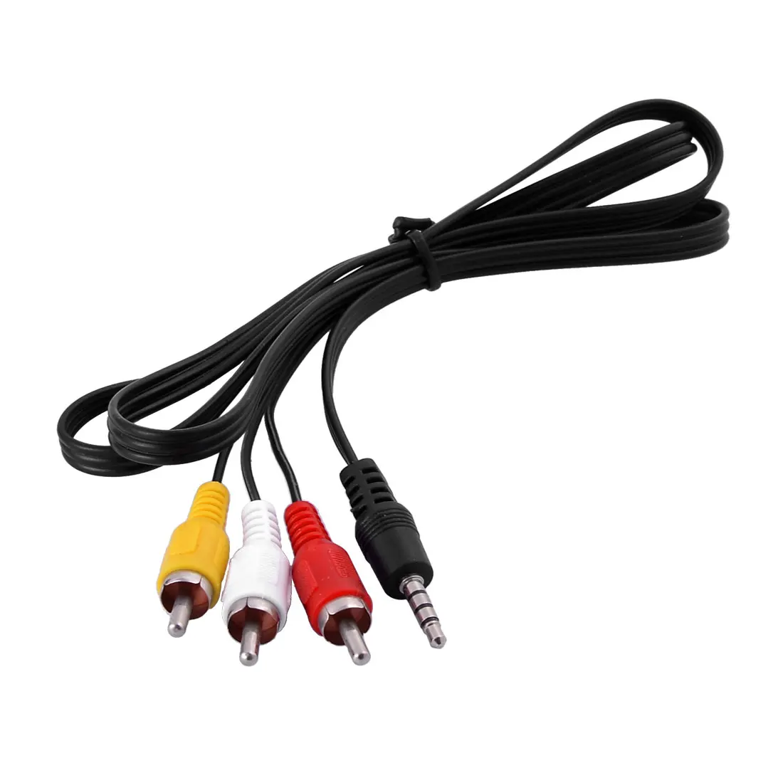 UXCELL Universal 3.5Mm Plug Male To 3 Rca Male Audio Stereo Extension