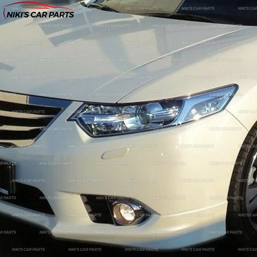 Клыки на переднем бампере чехол для Honda Accord VII FL 2011-2012 ABS пластик обвес комплект литья украшения автомобиля Стайлинг тюнинг