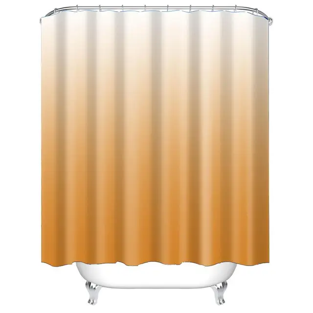 Gradient Purple Green Blue Orange Grey Bathroom Shower Curtain Shower Curtains Aliexpress