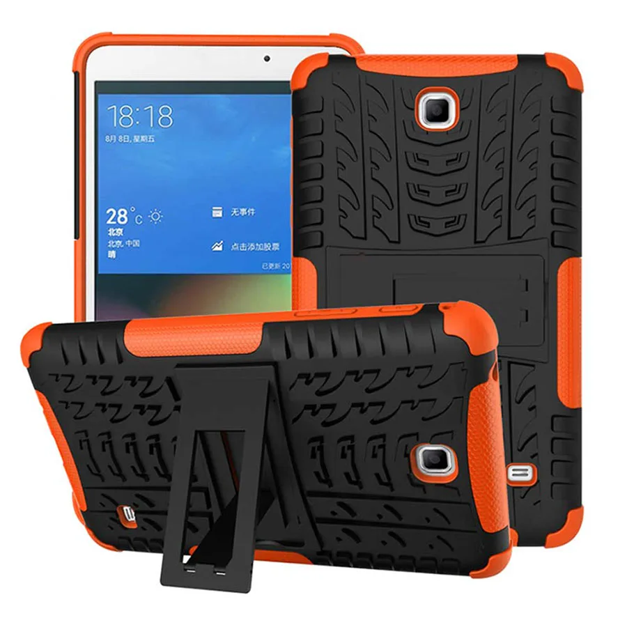 Shockproof Case For Samsung Galaxy Tab 4 7.0 inch SM-T230 T231 Removable Armor Hard Cover Kickstand Stand Tablet Case +Pen+Film (6)