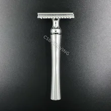 CSB традиционная двухсторонняя Безопасная бритва с 5 лезвиями для влажного бритья Парикмахерская Инструменты для парикмахерских