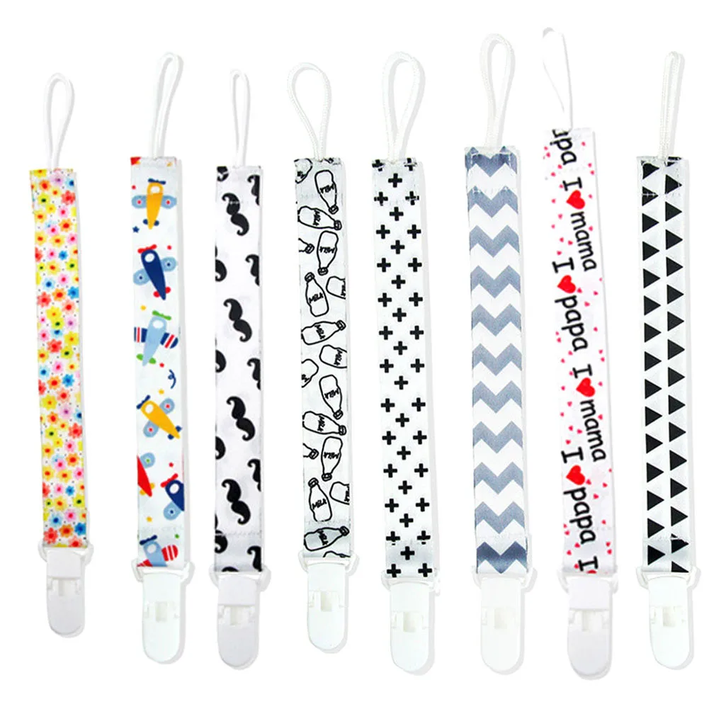

1 Pc Baby Pacifier Chain Clip Holder Nursing Teether Dummy Soother Nipple Leash Strap