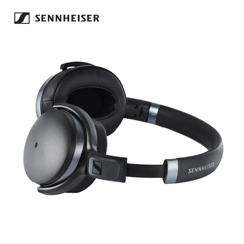 Online Sennheiser HD 4,40 BT Auriculares Inalámbricos Bluetooth Sonido HiFi Auricular Cascos Portátil NFC Diadema Plegable con Micrófono Música Estéreo Cancelación Ruido para Smartphone iPhone Xiaomi PC Teléfono Móvil Negro