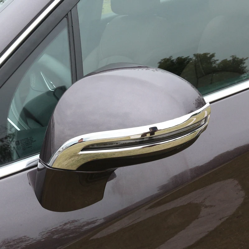 

Wing Mirror exterior promote modified chromium sticker strip car styling bright sequins protecter accessory FOR Buick Envision