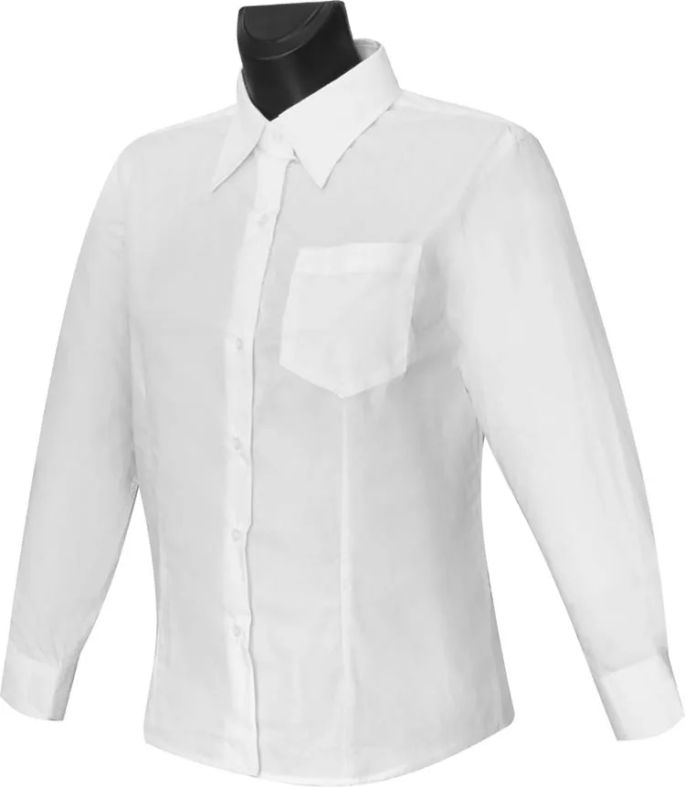 CAMISA UNIFORME CAMARERA SENORA CON MANGAS LARGAS MESERO DEPENDIENTA BARMAN COCTELERA PROMOTRORAS OFICCE LADY BLUSA-REF.826