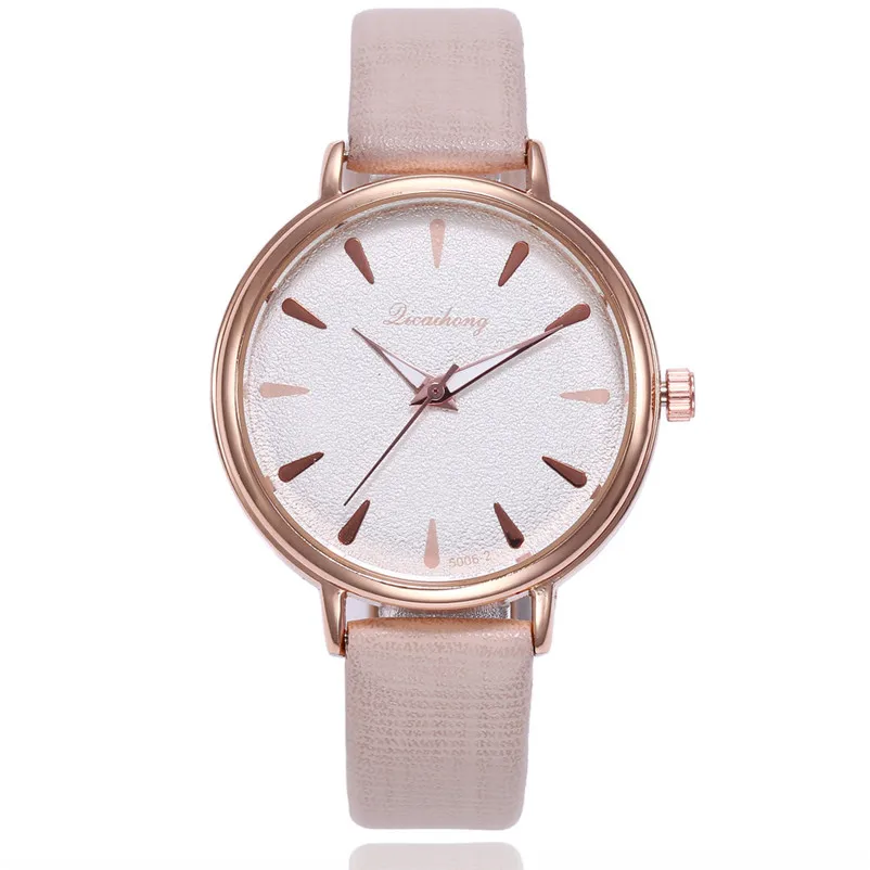 NEW Women's watches brand luxury fashion ladies watch Leather Band Analog Quartz Round Wrist Watch clock relogio feminino Y31 (10)