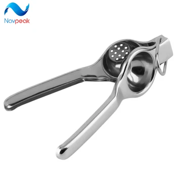 

10 pcs/lot Kitchen Bar Stainless Steel Fruit Lemon Orange Squeezer Juicer Hand Press Tool