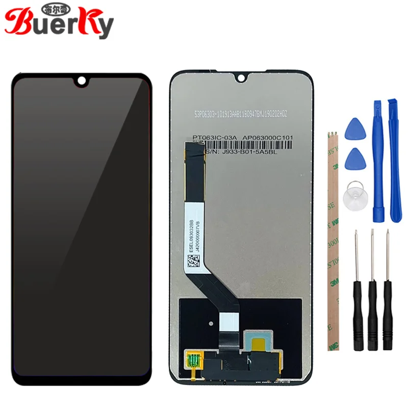 

BKparts Tested For Xiaomi Redmi Note 7 Note7 LCD Display Touch Screen Digitizer Complete Assembly Replacement Redmi Note7