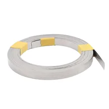 UXCELL 15 м 49фт 0,2x8 мм нихромовый плоский нагревательный провод для нагревательных элементов Электрические Провода кабели для высокотемпературных печей