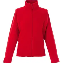 Флисовая Женская рабочая длинная молния красный