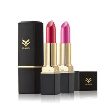 

Lips makeup Red lipstick with 12 colors high quality Lip gloss Green Security make up tools Lipstikka