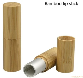 

Bamboo lipstick tube packaging material 12.1mm mold subsilver aluminum core#222