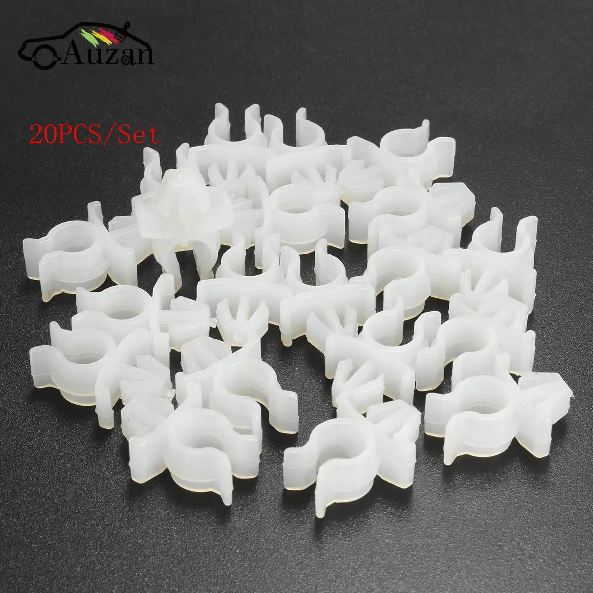 

20pcs 10mm Car Hood Bonnet Prop Rod Support Holder Clips Panel Fender Bumper Holds 8.5mm/9mm Rod For Nissan
