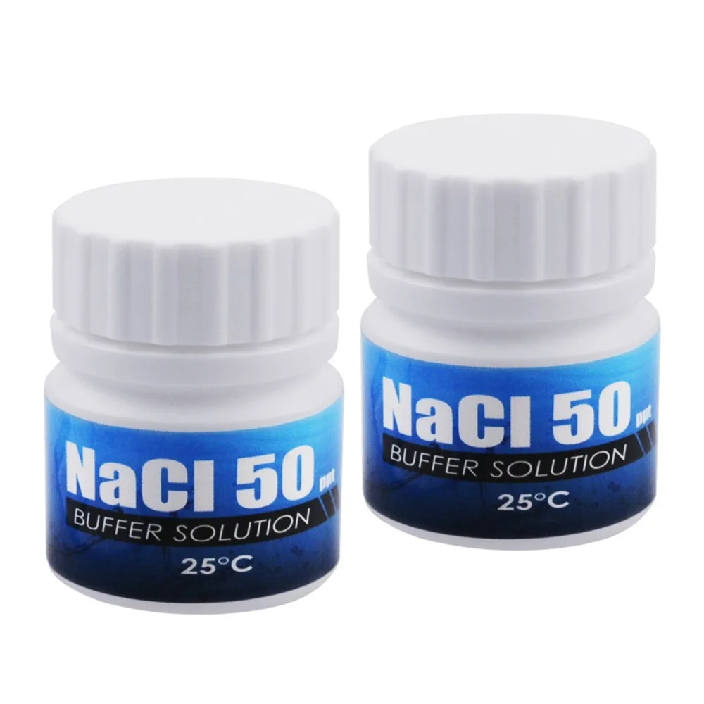 20 мл измеритель солености NaCl 50ppt калибровочный буферный раствор солевой воды