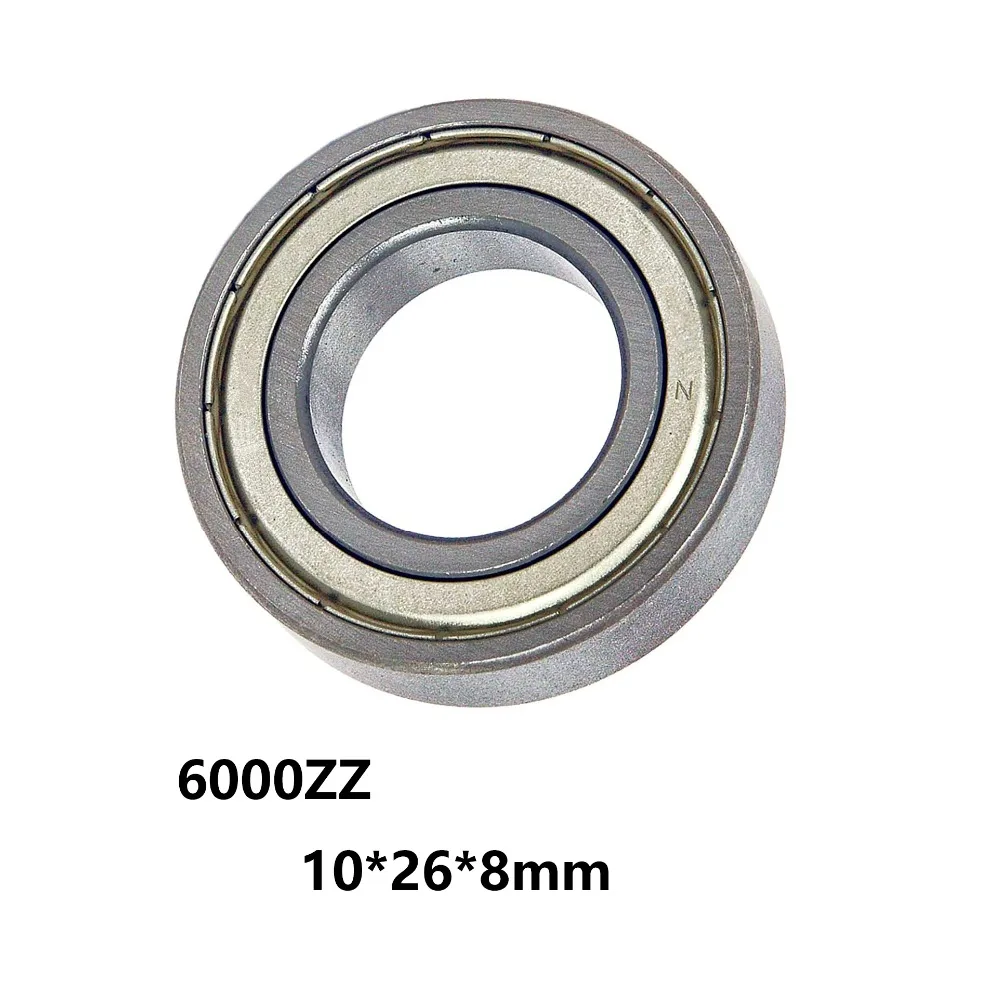 5 PCS Plastic Bearing POM 6000 Glass Balls 10x26x8 Ball Bearings