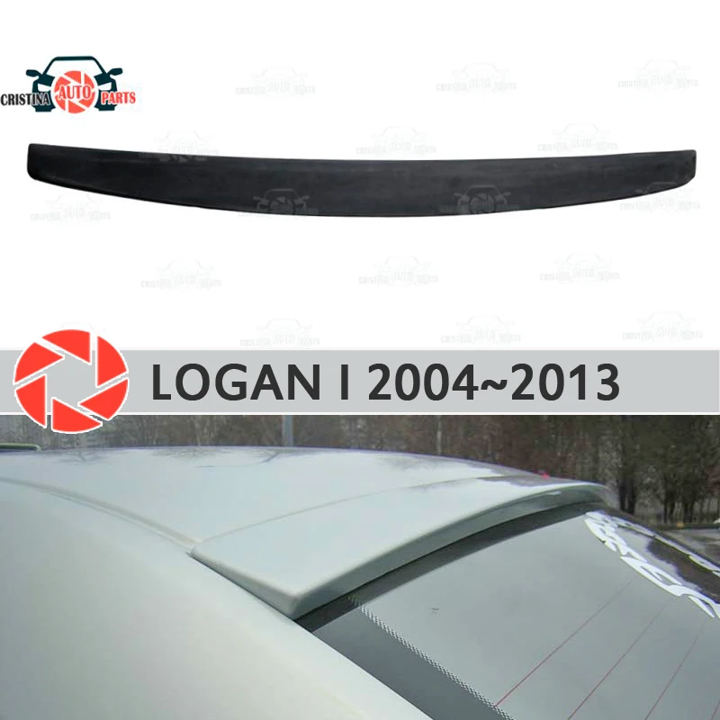 Спойлер на заднее окно для Renault Logan 2004-2013, пластина для навеса, спойлер для губ, пластик ABS, защитный порог, аксессуары, Стайлинг автомобиля