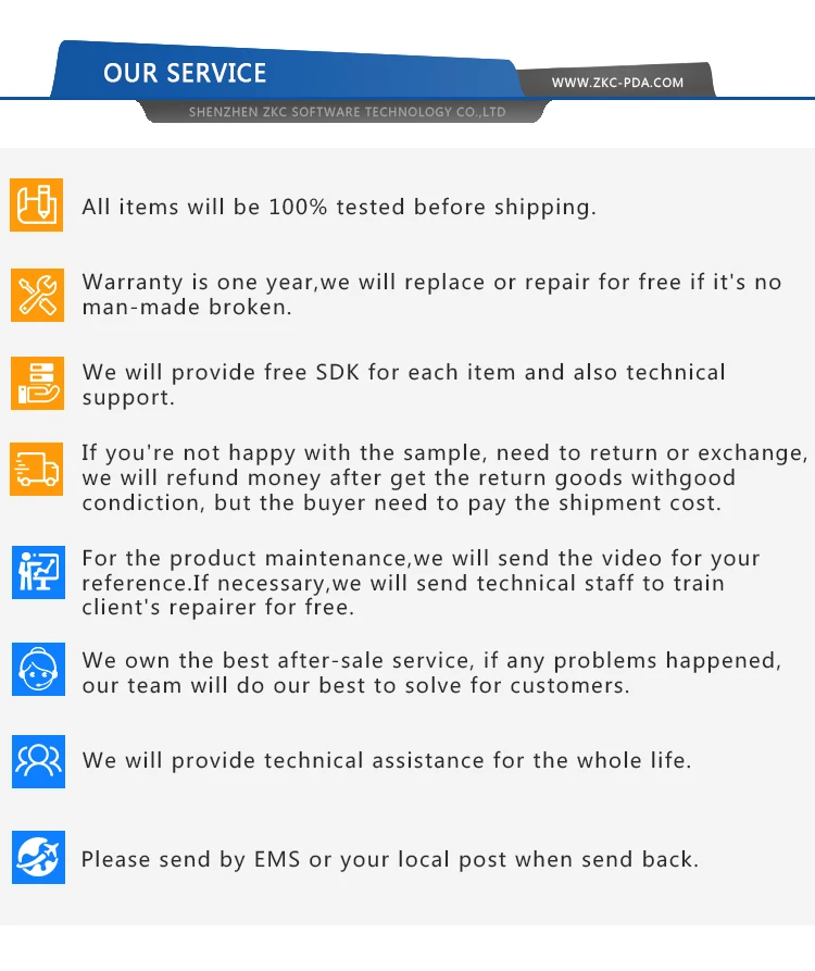 our service